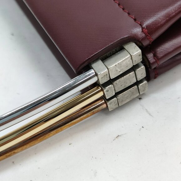 Cartier Hand Bag Bordeaux Leather mon-270-091125 - Picture 11 of 16